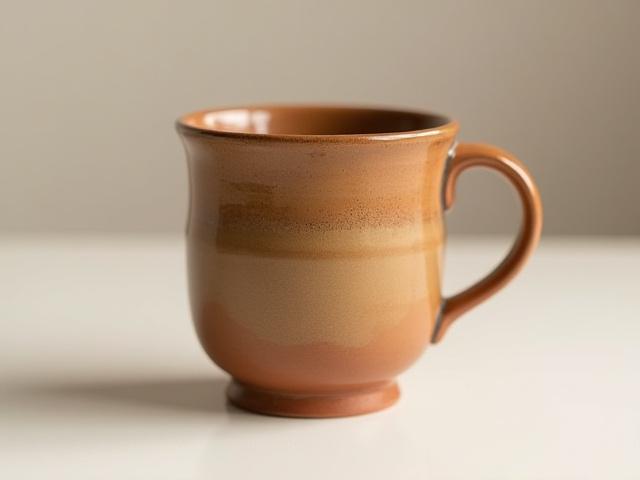 Hand-thrown Nordic style mug with rustic glaze, Krummholz Ceramics